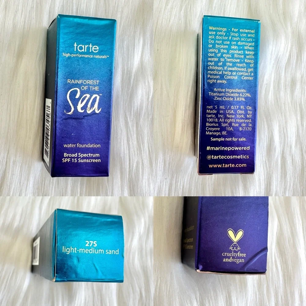 RARE TARTE SEA FOUNDATION